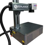 Senlaser 20W Fiber Lazer Markalama Makinesi Slim Kasa