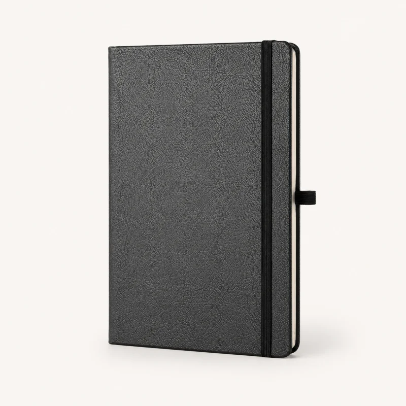 Sendio Termo Deri Sert Kapaklı Promosyon Defter & Ajandası (13x21 cm)