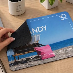 Sendio Tam Renk Baskılı Lateks / Kauçuk Tabanlı Kurumsal Promosyon Mousepad