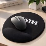 Sendio Ergonomik Silikon Bilek Destekli Oval Kurumsal Promosyon Mousepad